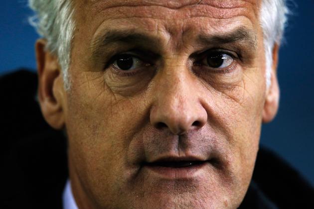 ARNHEM, NETHERLANDS - DECEMBER 19: Vitesse Manager / Coach Fred Rutten, looks on the KNVB Dutch Cup match between Vitesse Arnhem and ADO 20 at Gelredome on December 19, 2012 in Arnhem, Netherlands. (Photo by Dean Mouhtaropoulos/Getty Images)