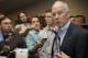 New York Mets general manager Sandy Alderson speaks to the media after announcing a two-year extension for manager Terry Collins during a news conference at Citi Field, Monday, Sept. 30, 2013, in New York. (AP Photo/John Minchillo)