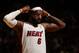 MIAMI, FL - March 3: LeBron James