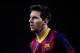 BARCELONA, SPAIN - FEBRUARY 15: Lionel Messi of FC Barcelona looks on during the La Liga match between FC Barcelona and Rayo Vallecano de Madrid at Camp Nou on February 15, 2014 in Barcelona, Spain. (Photo by David Ramos/Getty Images)