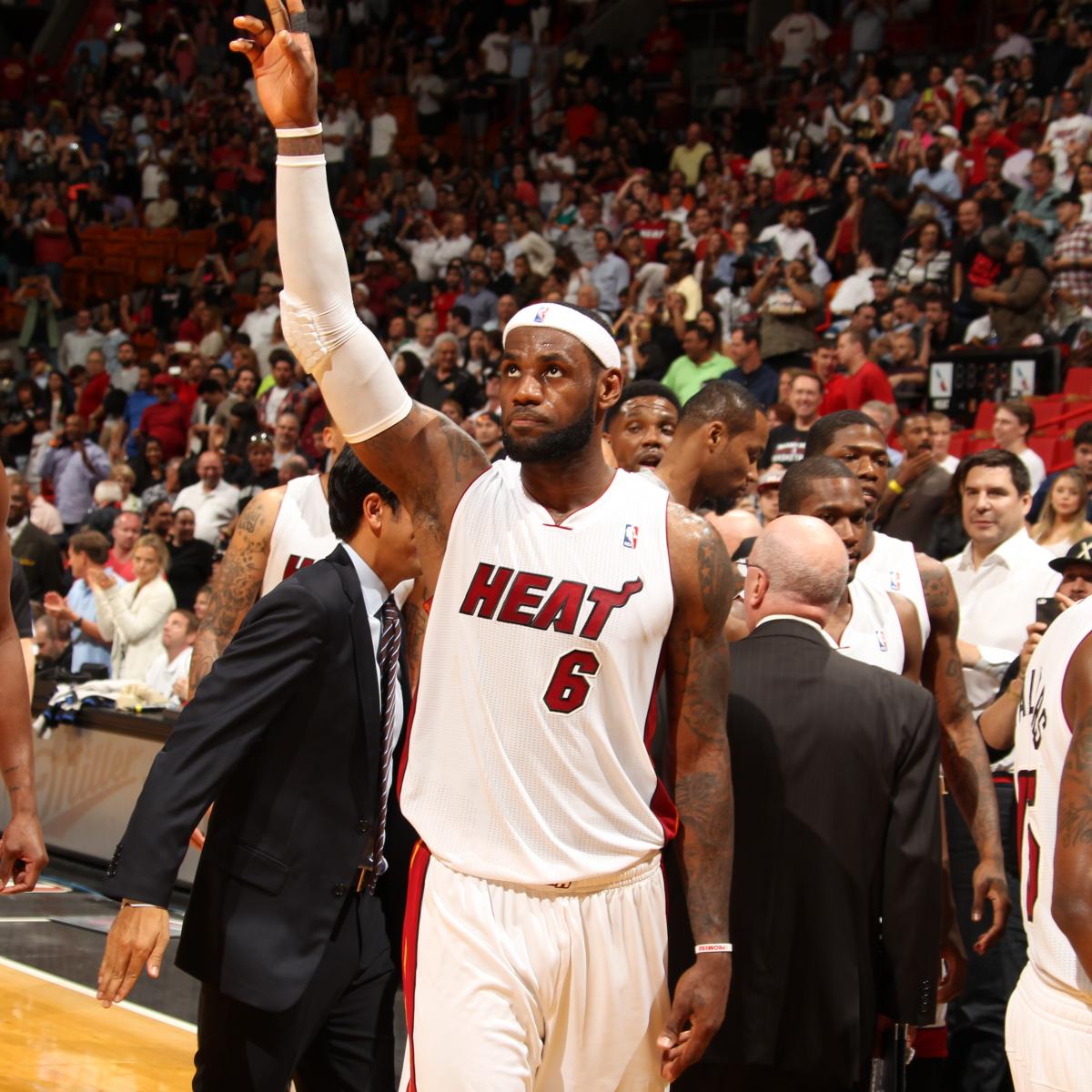 Watch Every Made Field Goal of LeBron James' CareerHigh 61 Points vs
