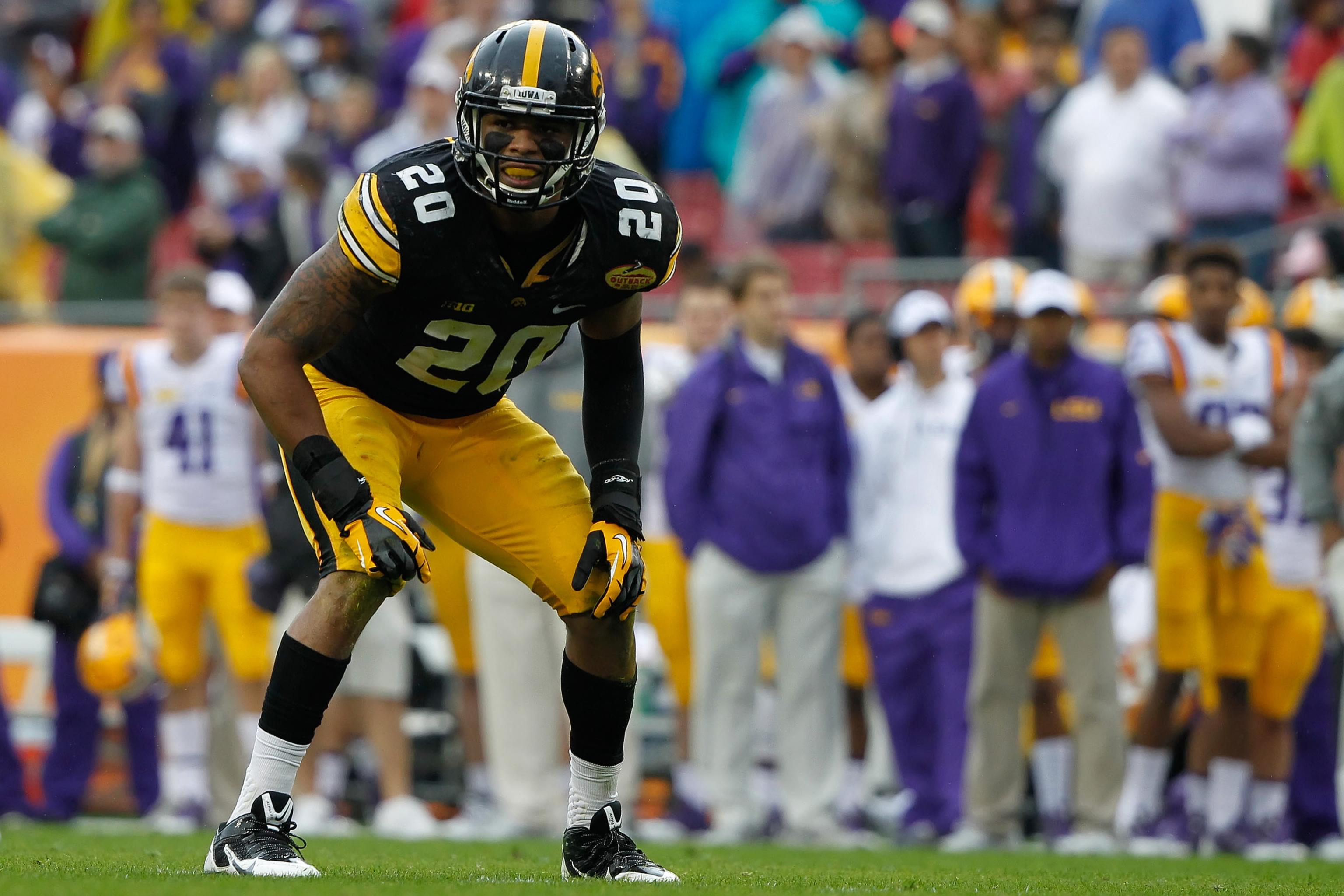 Christian Kirksey, Iowa linebacker, taken by Cleveland Browns in NFL Draft  2014's third round 