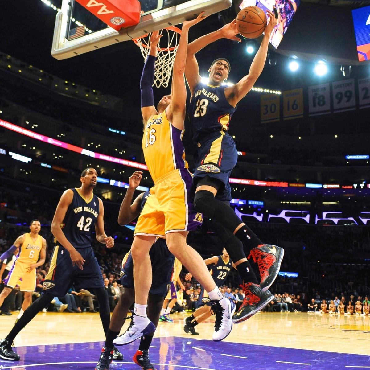 New Orleans Pelicans Vs Los Angeles Lakers
