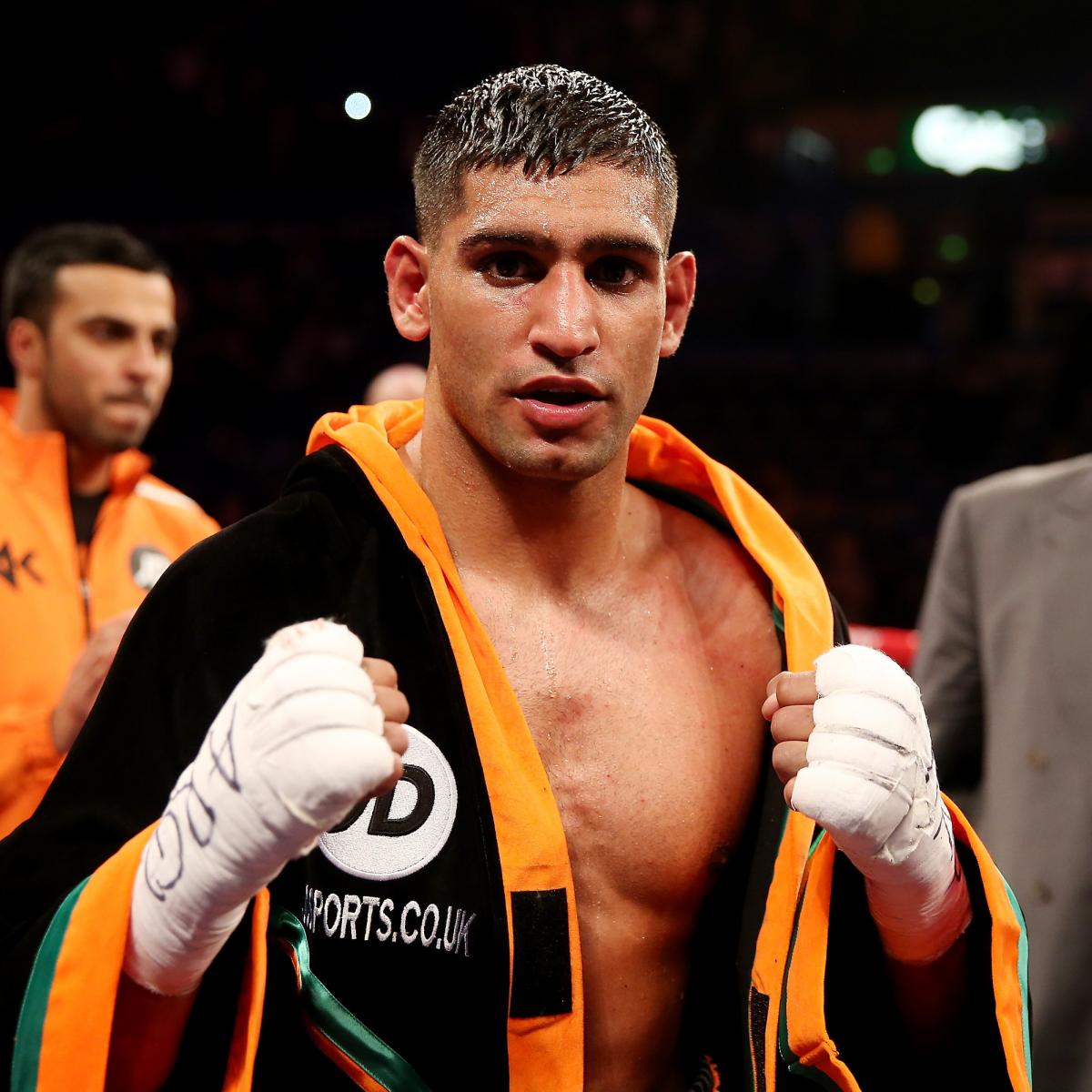 Amir Khan Offered 5m To Fight Kell Brook As Eddie Hearn Names Next Opponent Bleacher Report Latest News Videos And Highlights