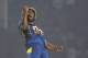 Sri Lanka’s Lasith Malinga, celebrates taking the wicket of Pakistan’s Bilawal Bhatti during the opening match of the Asia Cup one-day international cricket tournament between them in Fatullah, near Dhaka, Bangladesh, Tuesday, Feb. 25, 2014. Sri Lanka won by 12 runs. (AP Photo/A.M. Ahad)
