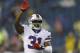 Buffalo Bills safety Jairus Byrd warms up before an NFL football game against the New England Patriots Sunday, Dec. 29, 2013, in Foxborough, Mass. (AP Photo/Steven Senne)