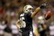 December 16, 2012; New Orleans, LA, USA; New Orleans Saints wide receiver Lance Moore (16) celebrates after a first down catch against the Tampa Bay Buccaneers during the first half of a game at the Mercedes-Benz Superdome. Mandatory Credit: Derick E. Hingle-USA TODAY Sports