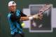 INDIAN WELLS, CA - MARCH 06: Lleyton Hewitt of Australia hits a return to Matthew Ebden of Australia during the BNP Paribas Open at Indian Wells Tennis Garden on March 6, 2014 in Indian Wells, California. (Photo by Stephen Dunn/Getty Images)