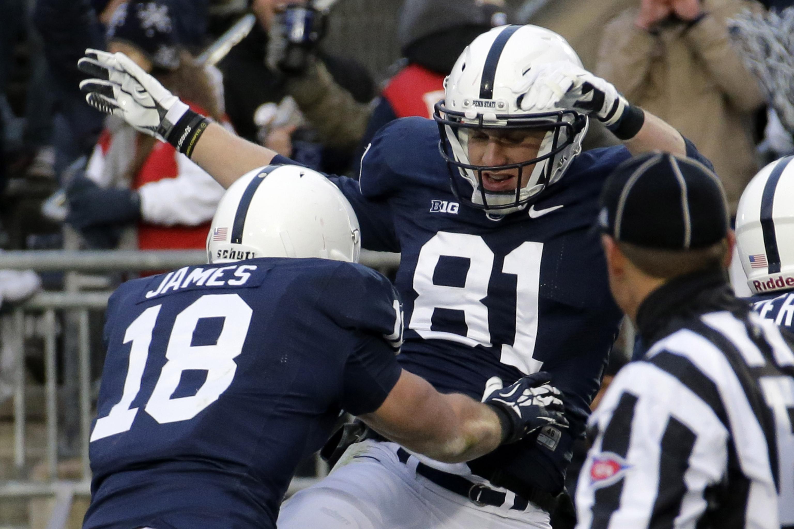 Penn State receivers Chris Godwin, Mike Gesicki not all that different