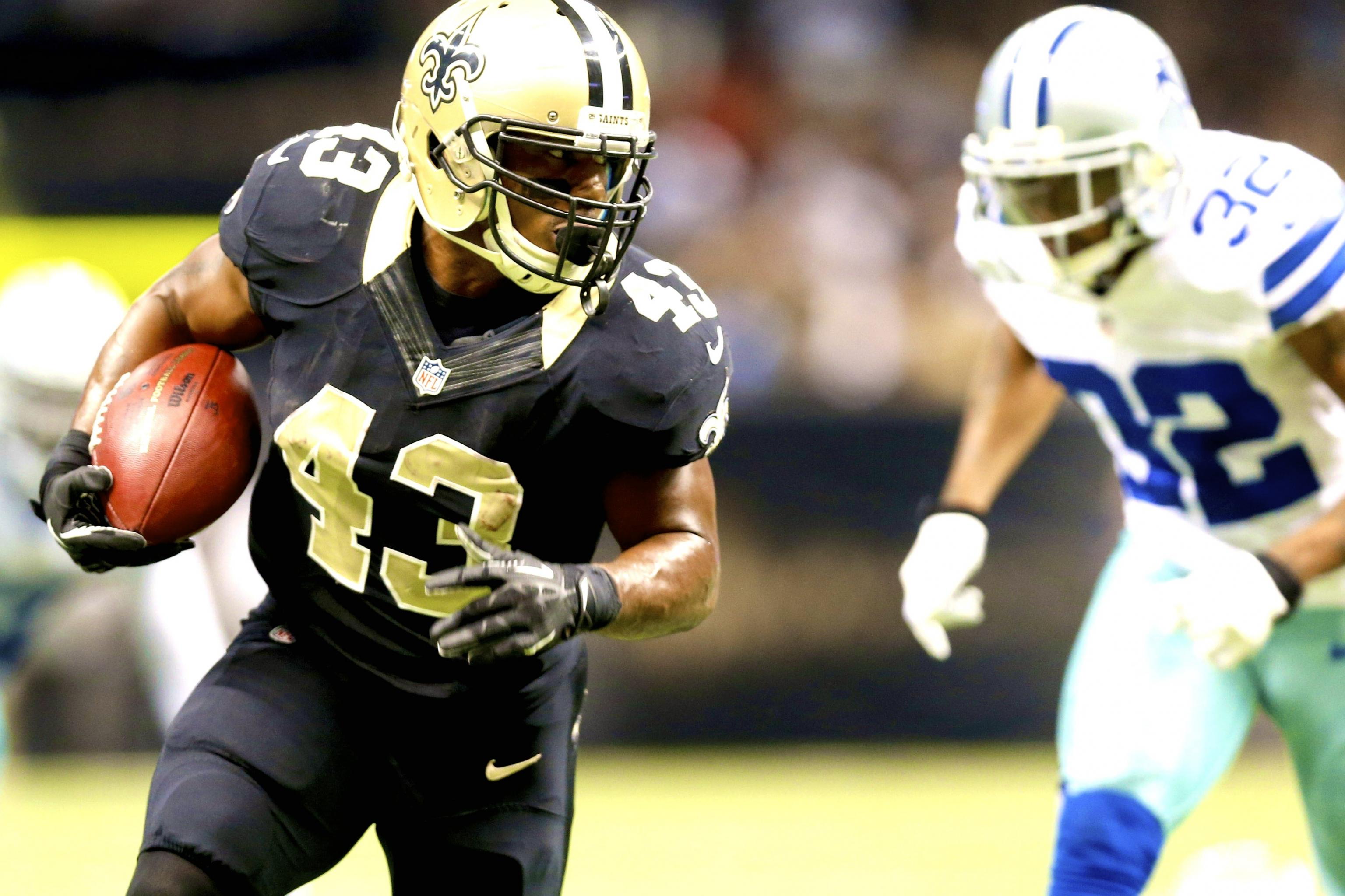 Darren Sproles of New Orleans Saints will not play vs Jaguars