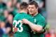 DUBLIN, IRELAND - MARCH 08: Brian O'Driscoll of Ireland is replaced by Fergus McFadden in the second half during the RBS Six Nations match between Ireland and Italy at Aviva Stadium on March 8, 2014 in Dublin, Ireland. (Photo by Laurence Griffiths/Getty Images)