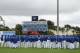 Toronto Blue Jays players gather in the outfield before an exhibition baseball game against the Tampa Bay Rays Friday, March 7, 2014, in Dunedin, Fla. (AP Photo/Charlie Neibergall)