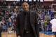 Jan 7, 2014; Dallas, TX, USA; Los Angeles Lakers shooting guard Kobe Bryant (24) walks off the court after the Lakers lose to the Dallas Mavericks 110-97 at the American Airlines Center. Mandatory Credit: Jerome Miron-USA TODAY Sports
