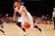 Nov 21, 2013; New York, NY, USA; Boston College Eagles guard Olivier Hanlan (21) drives to the basket during the first half against the Connecticut Huskies at Madison Square Garden. Mandatory Credit: Jim O'Connor-USA TODAY Sports