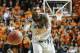 Oklahoma State guard Marcus Smart (33) is pictured in the second half of an NCAA college basketball game against Kansas in Stillwater, Okla., Saturday, March 1, 2014. Oklahoma State won 72-65. (AP Photo/Sue Ogrocki)