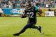 JACKSONVILLE, FL - DECEMBER 05: Maurice Jones-Drew #32 of the Jacksonville Jaguars rushes for yardage during the game against the Houston Texans at EverBank Field on December 5, 2013 in Jacksonville, Florida. (Photo by Sam Greenwood/Getty Images)