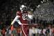 South Carolina wide receiver Kwinton Smith (82) celebrates his team's fumble recovery during the second half of an NCAA college football game against Clemson on Saturday, Nov. 30, 2013, in Columbia, S.C. South Carolina won 31-17. (AP Photo/Rainier Ehrhardt)