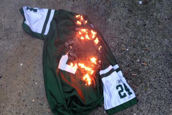 burning raiders jersey