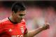 Benfica's Nico Gaitan, from Argentina, gestures during their Portuguese league soccer match with Estoril, Sunday March 9, 2014, at Benfica's Luz stadium in Lisbon. Benfica defeated Estoril 2-0. (AP Photo/Armando Franca)
