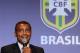 FILE - In this Dec. 23, 2011 file photo, former soccer star Romario speaks at a news conference in Rio de Janeiro, Brazil. Brazilian congressman and former football great Romario has launched another attack against FIFA, calling president Sepp Blatter