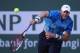 INDIAN WELLS, CA - MARCH 12: John Isner serves to Fernando Verdasco of Spain during the BNP Paribas Open at Indian Wells Tennis Garden on March 12, 2014 in Indian Wells, California. (Photo by Jeff Gross/Getty Images)