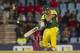 Australia's batsman Shane Watson, plays a shot during their T20 Cricket match against South Africa at Centurion Park in Pretoria, South Africa, Friday, March 14, 2014. (AP Photo/Themba Hadebe)