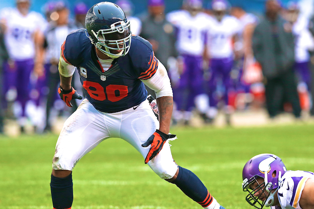 Bears release Julius Peppers after signing Lamarr Houston