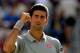 INDIAN WELLS, CA - MARCH 15: Novak Djokovic of Serbia celerbrates his win over John Isner during the semifinals of the BNP Parabas Open at the Indian Wells Tennis Garden on March 15, 2014 in Indian Wells, California. (Photo by Matthew Stockman/Getty Images)