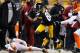 PITTSBURGH, PA - DECEMBER 15: Emmanuel Sanders #88 of the Pittsburgh Steelers tries to avoid tackle of Chris Crocker #32 of the Cincinnati Bengals after a second quarter catch at Heinz Field on December 15, 2013 in Pittsburgh, Pennsylvania. (Photo by Gregory Shamus/Getty Images)