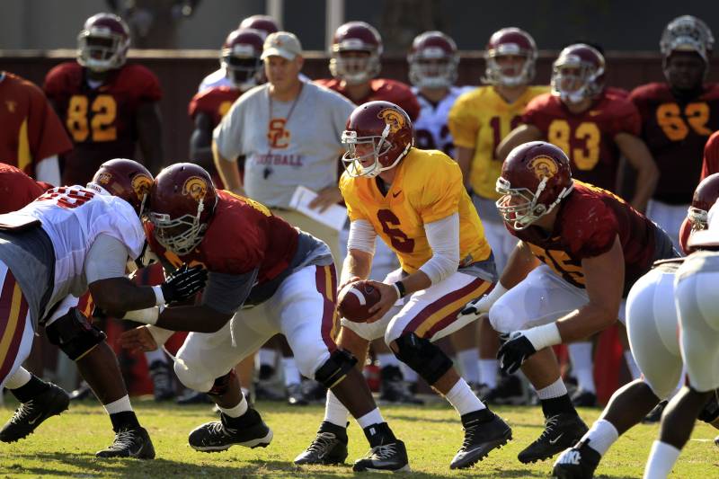 USC Football: Week 1 Spring Practice Stock Report | Bleacher Report | Latest News, Videos and