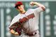 An elbow injury might sideline Patrick Corbin for the year.
