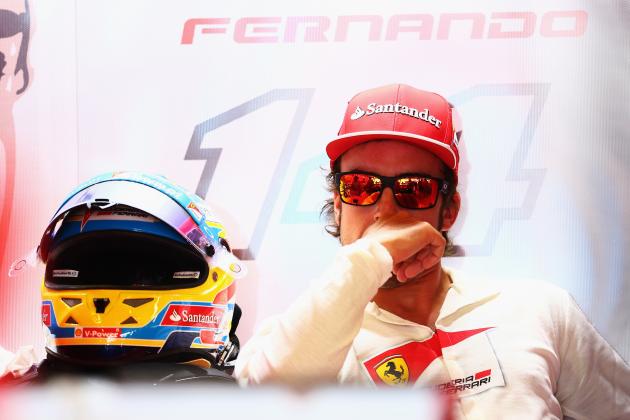 MELBOURNE, AUSTRALIA - MARCH 14:  Fernando Alonso of Spain and Ferrari prepares to drive during practice for the Australian Formula One Grand Prix at Albert Park on March 14, 2014 in Melbourne, Australia.  (Photo by Clive Mason/Getty Images)