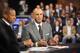 NEW YORK, NY - MAY 30: ESPN Analysts Jay Bilas during the 2012 NBA Draft Lottery on May 30, 2012 at ABC News 'Good Morning America' Times Square Studios in New York City. NOTE TO USER: User expressly acknowledges and agrees that, by downloading and/or using this photograph, user is consenting to the terms and conditions of the Getty Images License Agreement. Mandatory Copyright Notice: Copyright 2012 NBAE (Photo by David Dow/NBAE via Getty Images)