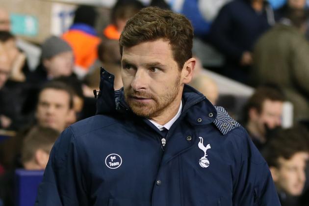 Tottenham's manager Andre Villas-Boas walks to the technical area prior their English Premier League soccer match between Tottenham Hotspur and Liverpool at the White Hart Lane stadium in London Sunday, Dec 15 2013. Tottenham manager Andre Villas-Boas has been fired by the Premier League club on Monday a day after a 5-0 loss to Liverpool left the Portuguese coach under pressure. (AP Photo/Alastair Grant)