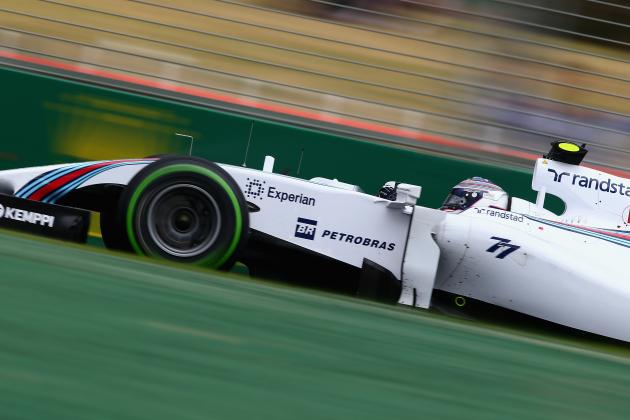 MELBOURNE, AUSTRALIA - MARCH 15:  Valtteri Bottas of Finland and Williams drives during qualifying for the Australian Formula One Grand Prix at Albert Park on March 15, 2014 in Melbourne, Australia.  (Photo by Clive Mason/Getty Images)
