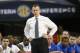 Florida head coach Billy Donovan watches play against Missouri during the first half of an NCAA college basketball game in the quarterfinal round of the Southeastern Conference men's tournament, Friday, March 14, 2014, in Atlanta. (AP Photo/John Bazemore)