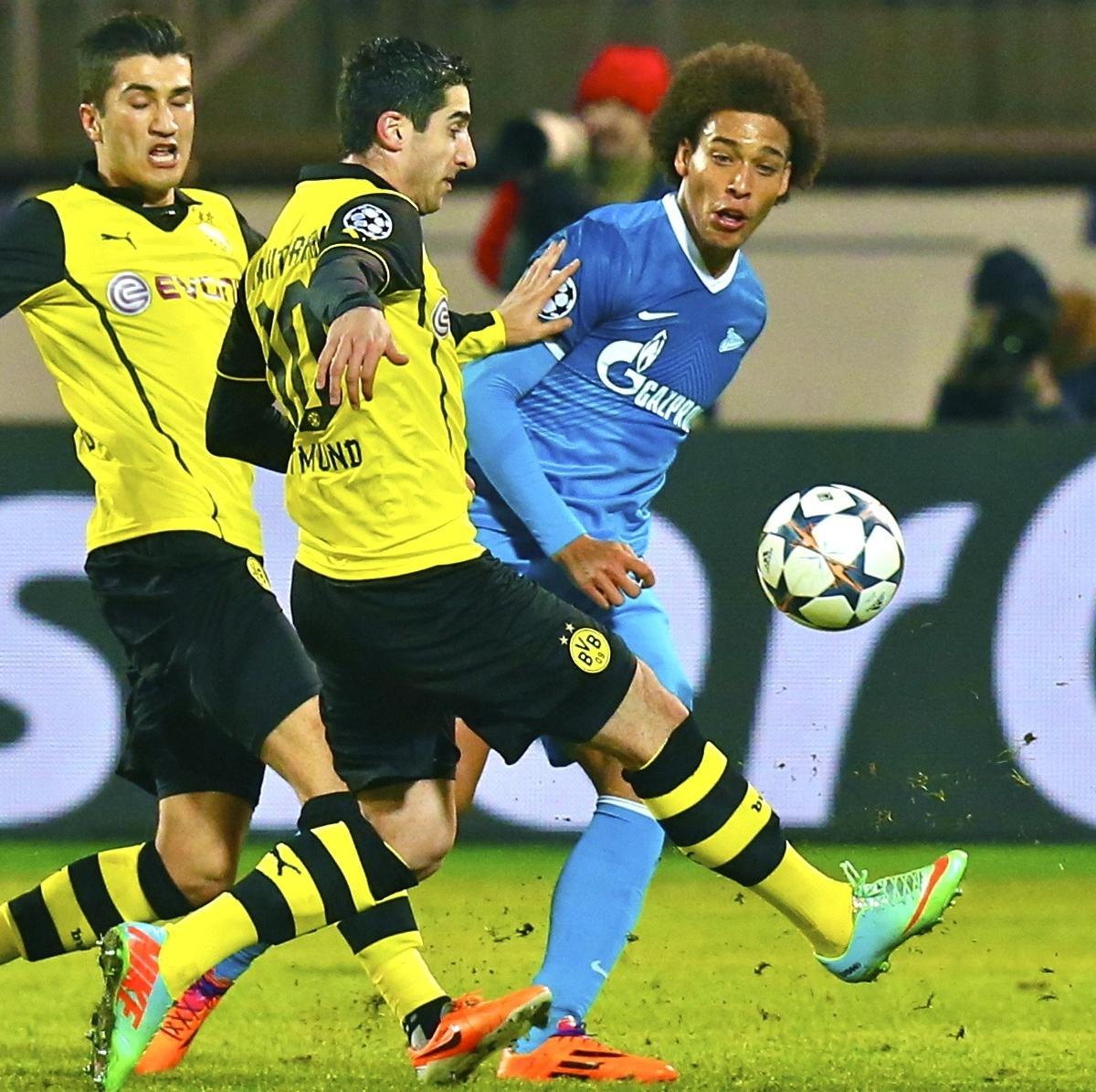 Borussia Dortmund vs. Zenit: Champions League Live Score ...