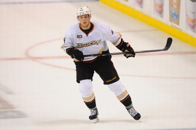 BOSTON, MA - OCTOBER 31: Cam Fowler #4 of the Anaheim Ducks skates against the Boston Bruins at the TD Garden on October 31, 2013 in Boston, Massachusetts. (Photo by Steve Babineau/NHLI via Getty Images)