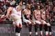 CHICAGO, IL - MARCH 11: (L-R) Kirk Hinrich #12, D.J. Augustin #14, Taj Gibson #22, Joakim Noah #13 and Jimmy Butler #21 of the Chicago Bulls wait for the 4th quarter to begin against the San Antonio Spurs on March 11, 2014 at the United Center in Chicago, Illinois. NOTE TO USER: User expressly acknowledges and agrees that, by downloading and or using this Photograph, user is consenting to the terms and conditions of the Getty Images License Agreement. Mandatory Copyright Notice: Copyright 2013 NBAE (Photo by Gary Dineen/NBAE via Getty Images)