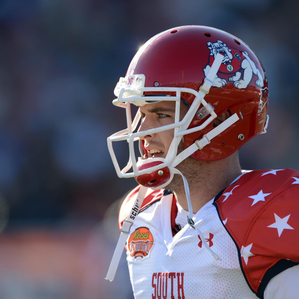 Derek Carr Breaking Down Fresno State QB's Pro Day Workout News