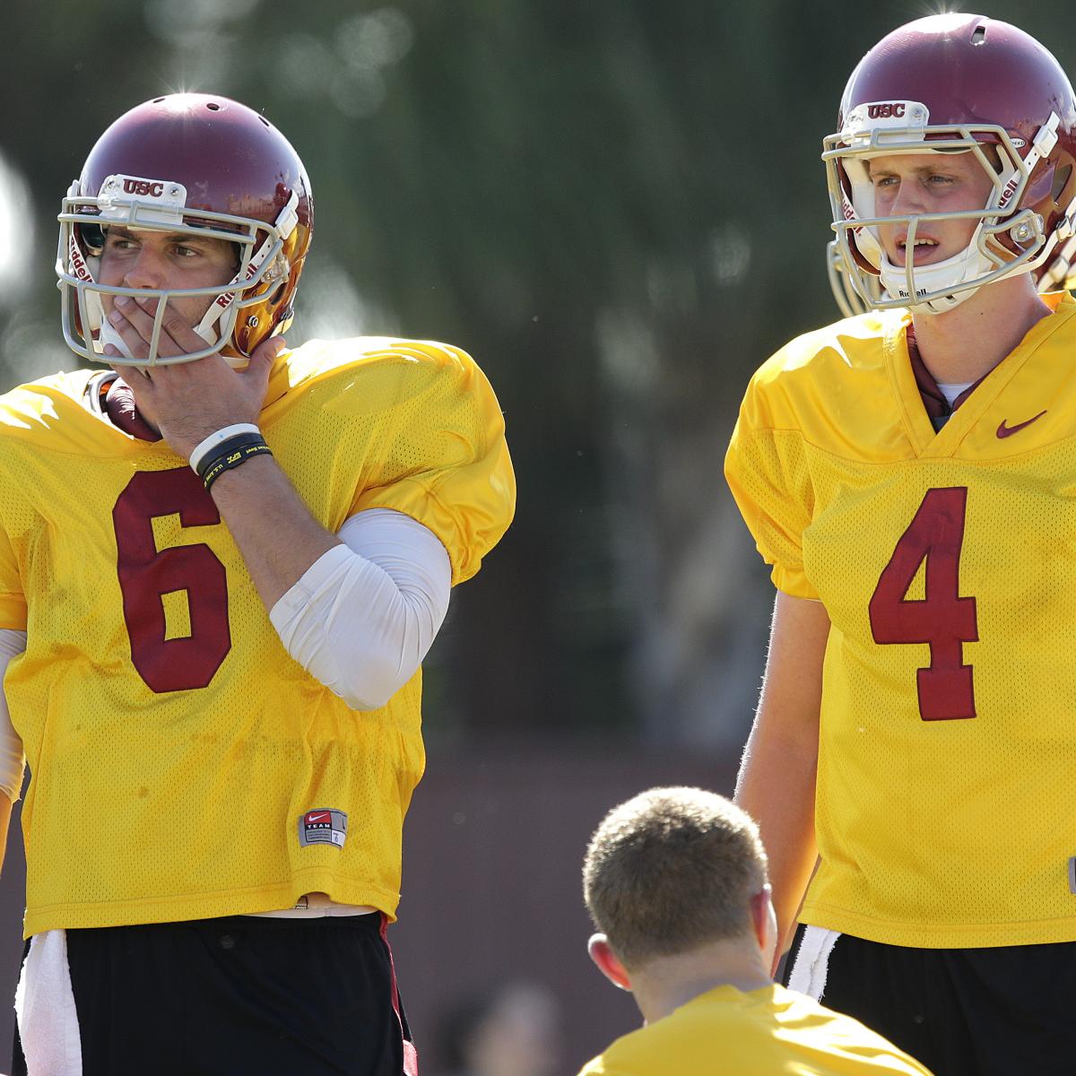 USC Football: Spring Practice QB Competition Update | Bleacher Report | Latest News, Videos and