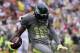 Philadelphia Eagles DeSean Jackson (10) of Team Sanders celebrates after making a catch for a touchdown in the first half during the Pro Bowl, Sunday, Jan. 26, 2014, at Aloha Stadium in Honolulu. (AP Photo/Eugene Tanner)