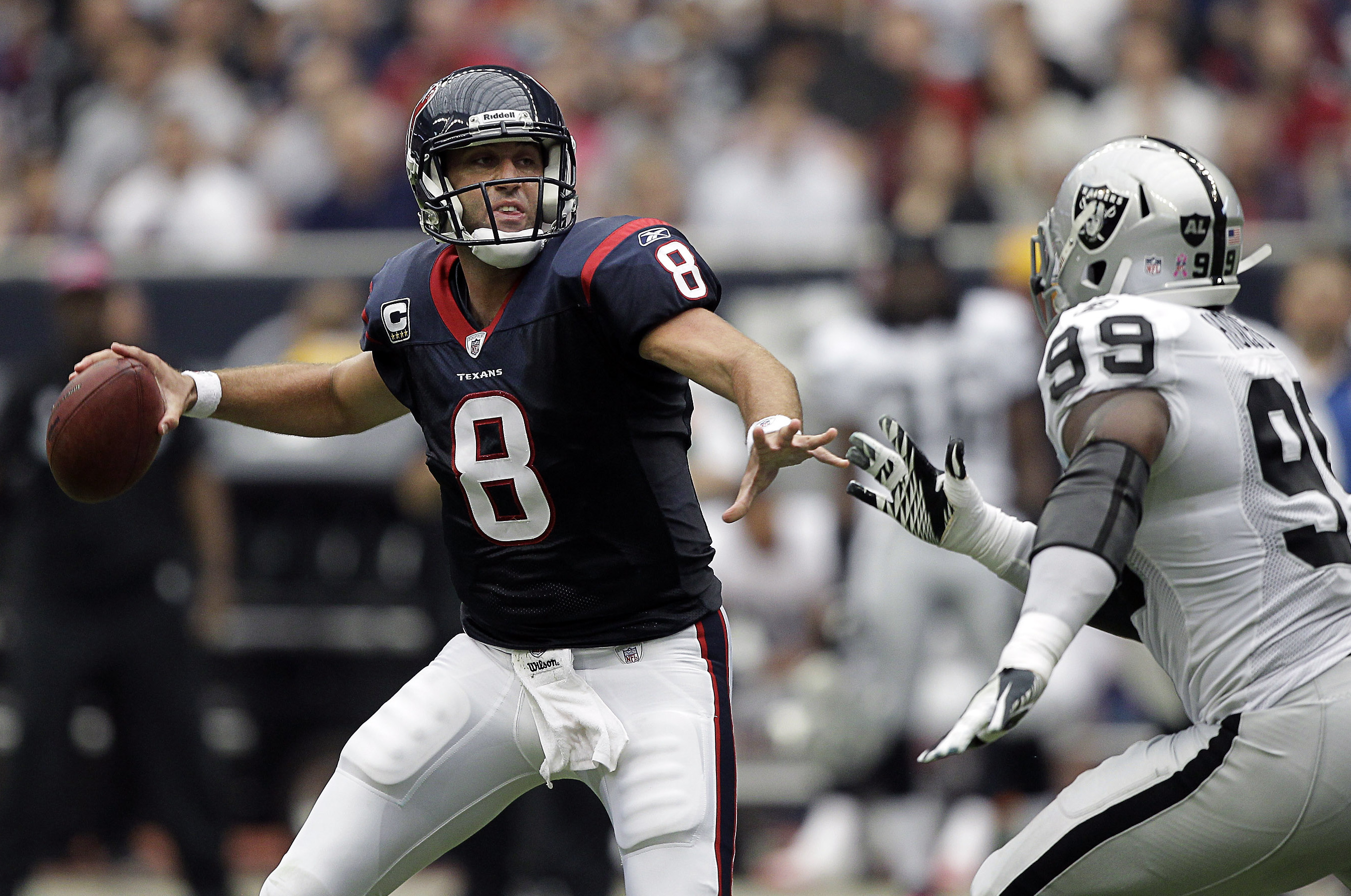 Raiders nearing trade for Matt Schaub, according to reports - Silver And  Black Pride