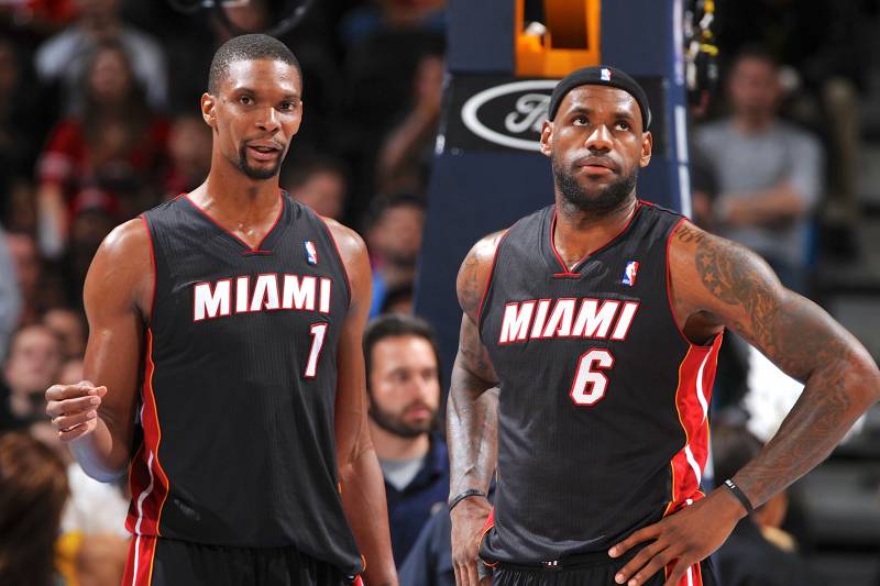 LeBron James and Chris Bosh Staying in Miami? Bosh Says "True ...