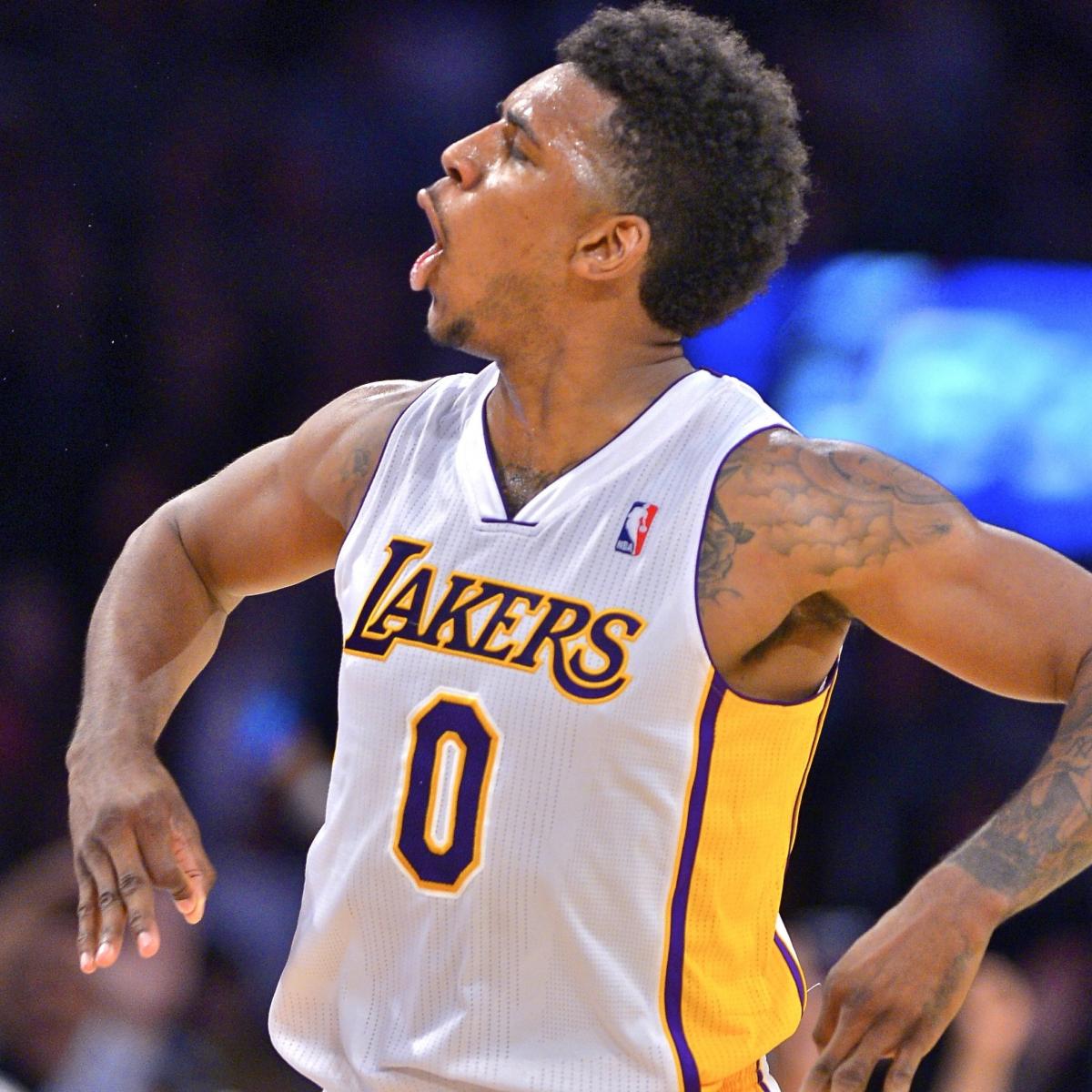 Nick Young Celebrates 3-Point Shot That Doesn't Go in the Basket | Bleacher Report ...