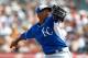 SCOTTSDALE, AZ - MARCH 23: Yordano Ventura #30 of the Kansas City Royals pitches during a game against the San Francisco Giants at Scottsdale Stadium on March 23, 2014 in Scottsdale, Arizona. (Photo by Sarah Glenn/Getty Images)