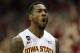 KANSAS CITY, MO - MARCH 15: DeAndre Kane #50 of the Iowa State Cyclones of the Iowa State Cyclones celebrates as the Cyclones defeat the Baylor Bears to win the Big 12 Basketball Tournament final game 74-65 at the Sprint Center on March 15, 2014 in Kansas City, Missouri. (Photo by Jamie Squire/Getty Images)