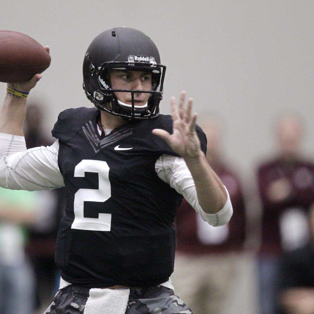 Johnny Manziel's Pro Day Solidifies Him as 2014 NFL Draft's Top