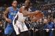 ORLANDO, FL - MARCH 28: Kemba Walker #15 of the Charlotte Bobcats looks to pass the ball against the Orlando Magic during the game on March 28, 2014 at Amway Center in Orlando, Florida. NOTE TO USER: User expressly acknowledges and agrees that, by downloading and or using this photograph, User is consenting to the terms and conditions of the Getty Images License Agreement. Mandatory Copyright Notice: Copyright 2014 NBAE (Photo by Fernando Medina/NBAE via Getty Images)