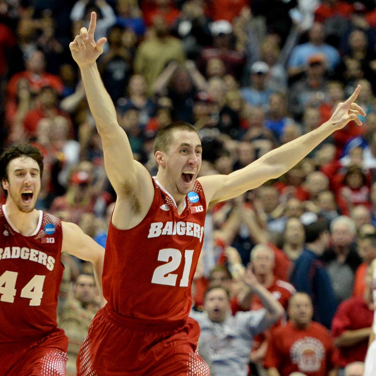 Wisconsin Vs Arizona Live Score Highlights For Elite 8